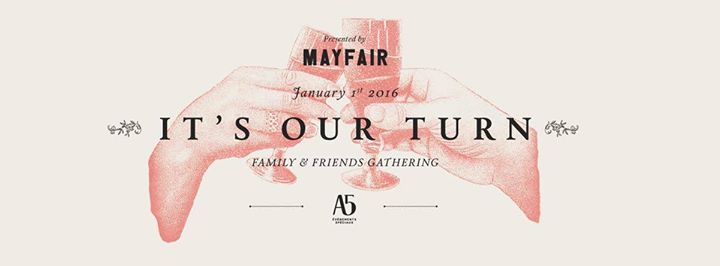 It's Our Turn - A5 Family & Friends Party