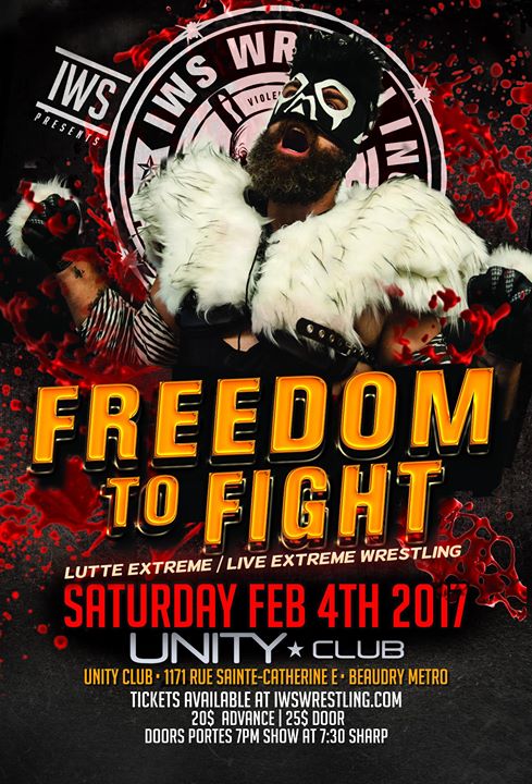 IWS Presents FREEDOM TO FIGHT