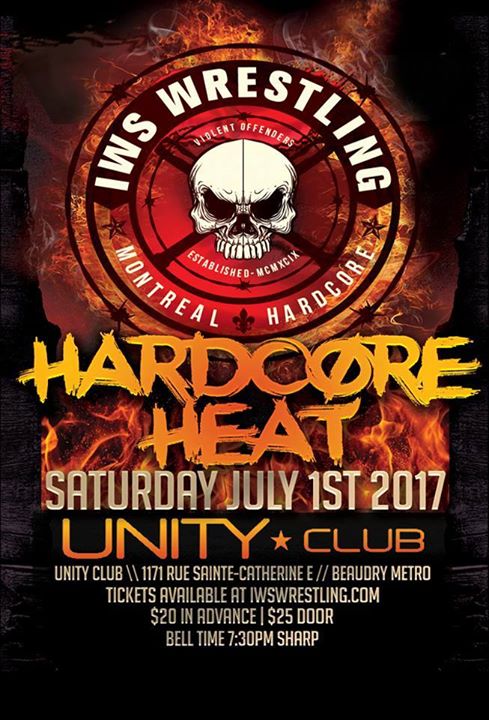 IWS wrestling presents Hardcore Heat 2017