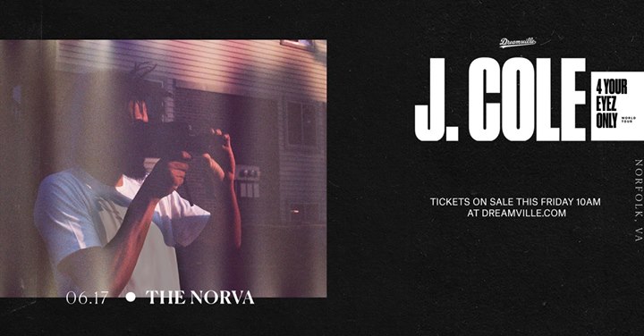 J. COLE - 4 Your Eyez Only World Tour