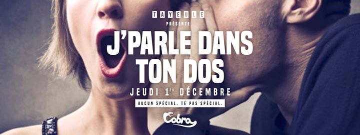 J'parle dans ton dos