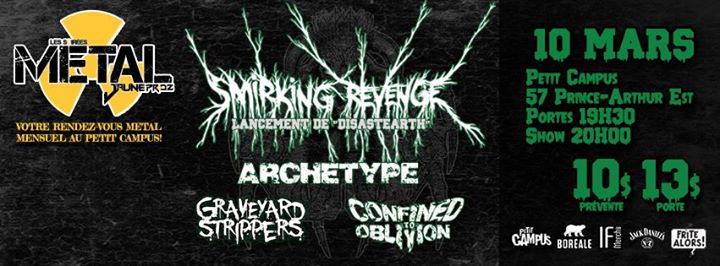 Jaune Prodz ; Lancement d'album de Smirking Revenge et invités