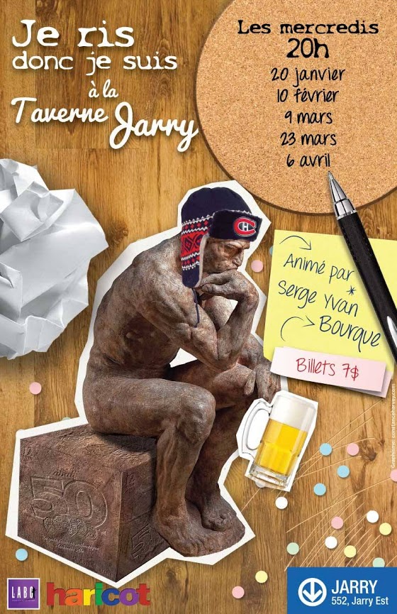 Je ris donc je suis - la première de 2016 !