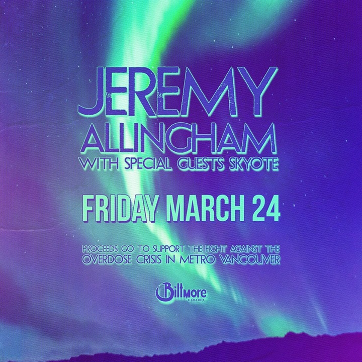 Jeremy Allingham LIVE w/ special guest Skyote