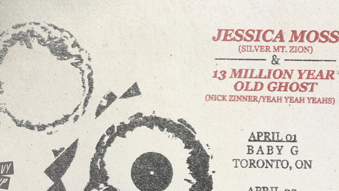 Jessica Moss + 13 Million Year Old Ghost