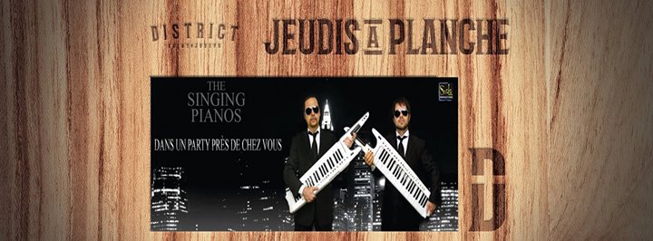 Jeudi à Planche - the Singing Pianos
