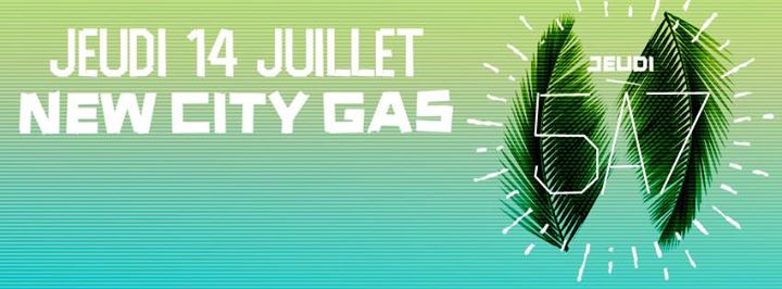 Jeudi 5à7 au New City Gas - 07.14.2016