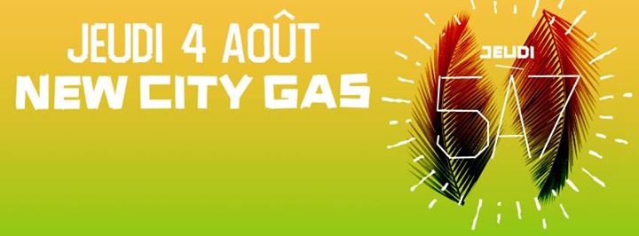 Jeudi 5à7 au New City Gas - 08.04.2016