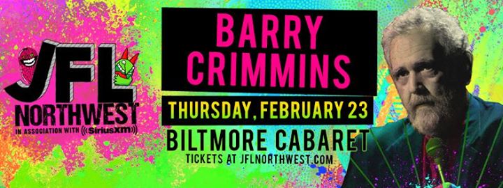 JFLNW Presents: Barry Crimmins