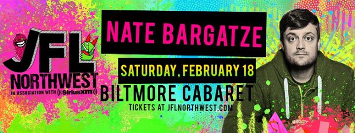 JFLNW Presents: Nate Bargatze