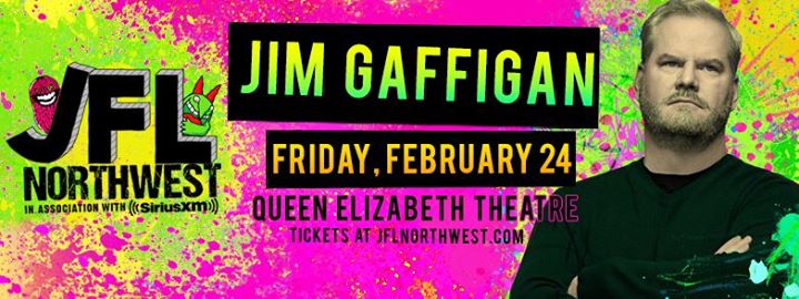Jim Gaffigan at Queen Elizabeth Theatre
