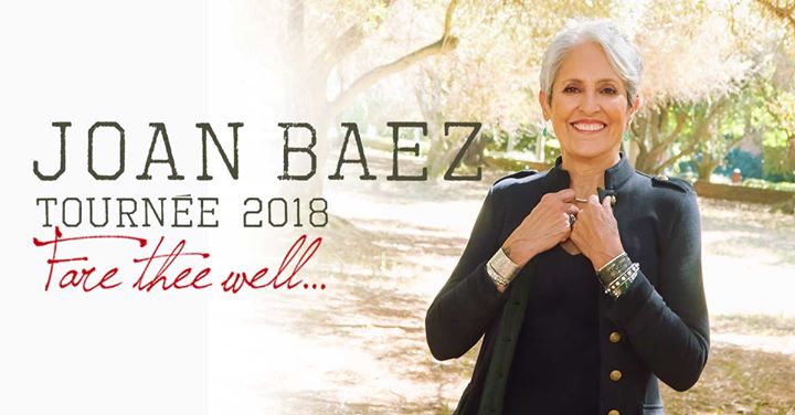 Joan Baez: Tournée 2018 Fare Thee Well // Montréal