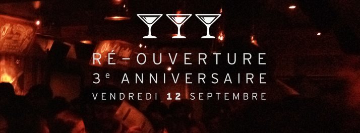 Jockey ★ 3e anniversaire / ré-ouverture