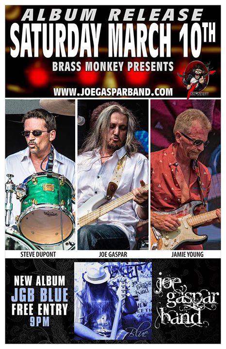 Joe Gaspar Band album release show