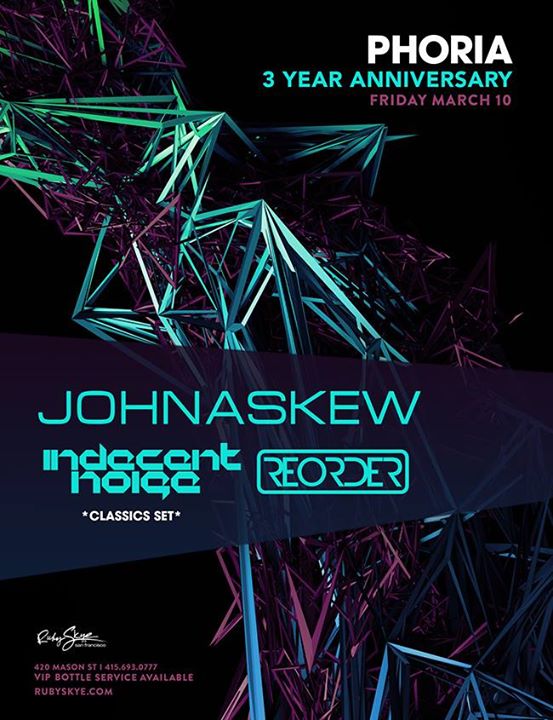 John Askew, Indecent Noise, & ReOrder