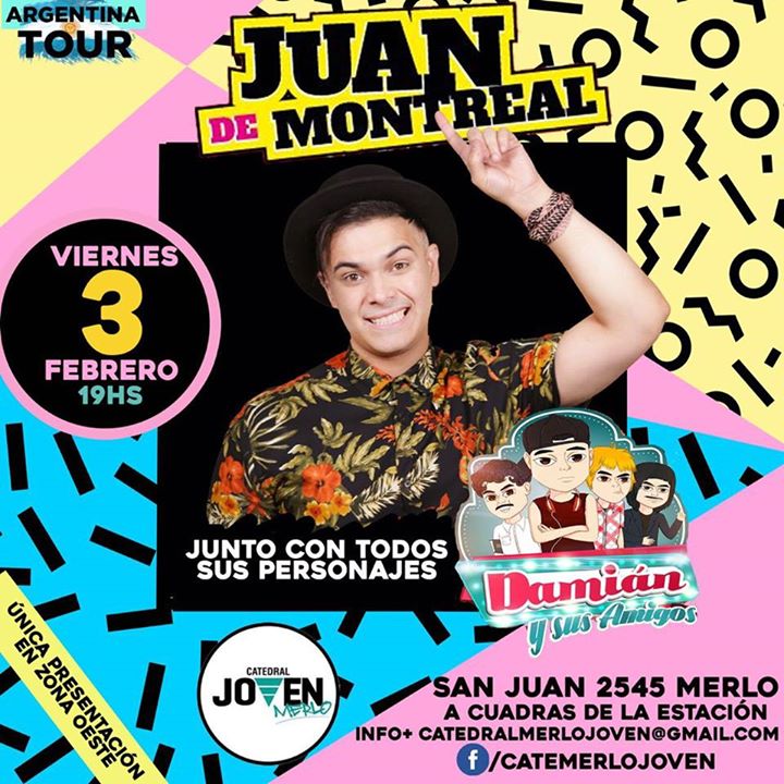 Juan de Montreal en Catedral Merlo!