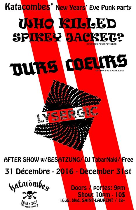 Katacombes' New Year Eve Party