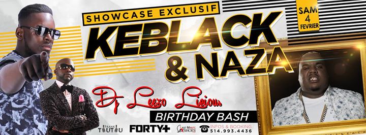 Keblack et Naza en Showcase a Montreal