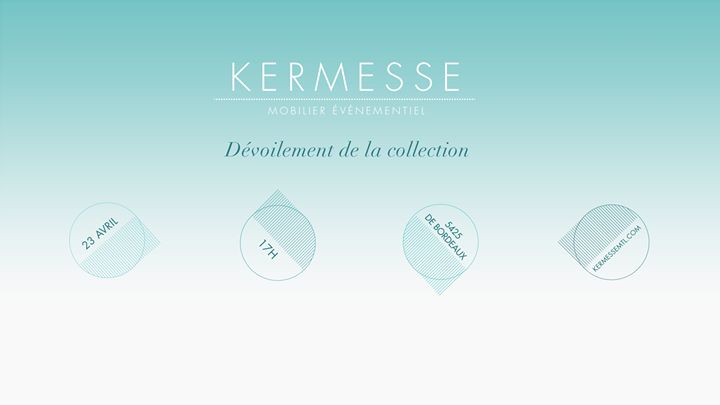 Kermesse - Dévoilement de la collection