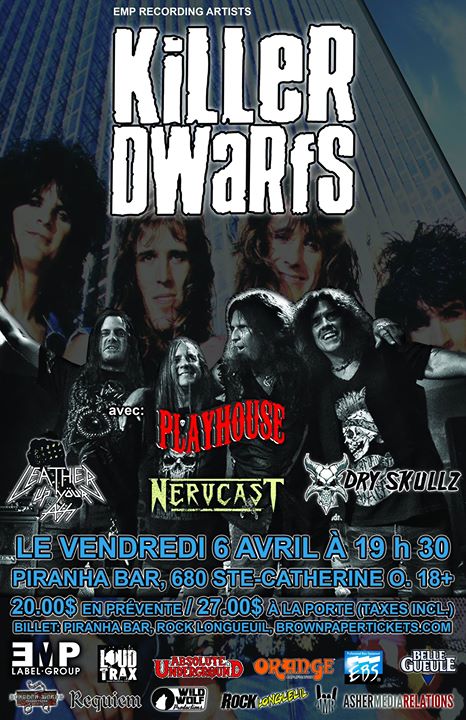 Killer Dwarfs + invités