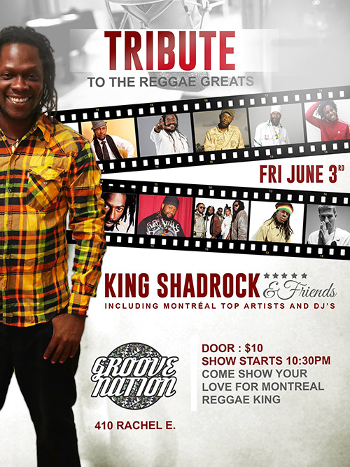 King Shadrock and friends