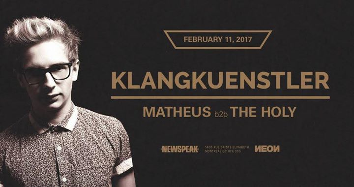 Klangkuenstler w/ Matheus b2b The Holy - Newspeak
