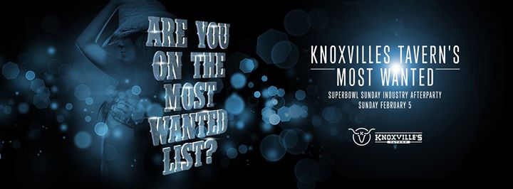 Knoxvilles Most Wanted Industry Party