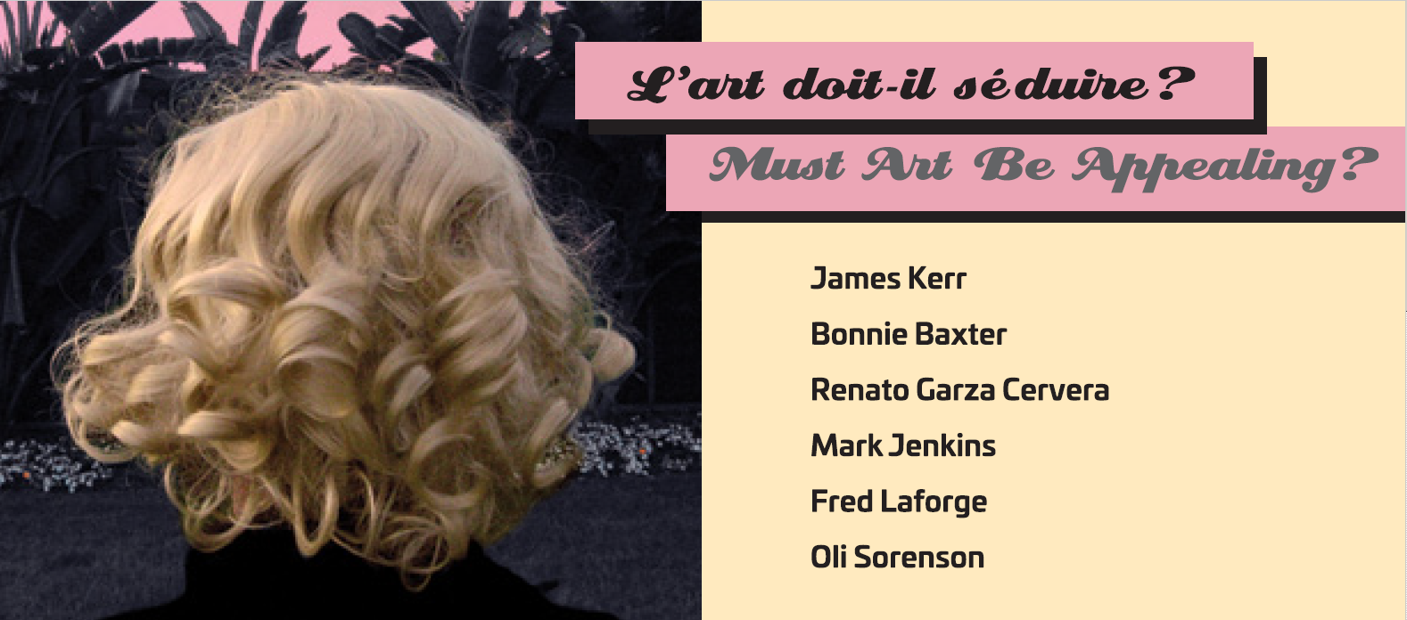 L'Art doit-il séduire ?