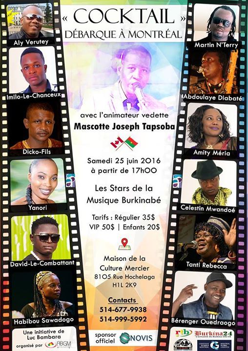 L'ÉMISSION COCKTAIL DÉBARQUE À MONTRÉAL