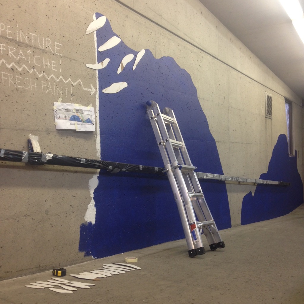 L'EMPREINTE DE L'HOMME, LA NOUVELLE MURALE DE VALOIS