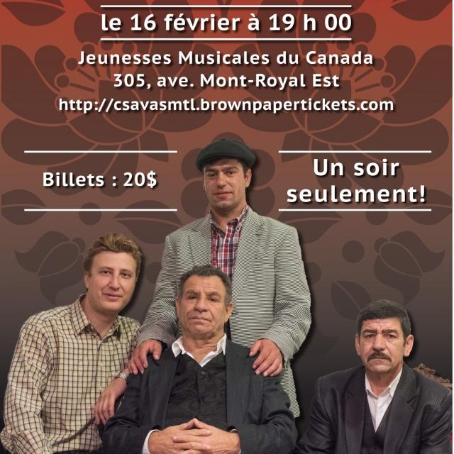 L'Ensemble Szászcsávás et ses invités