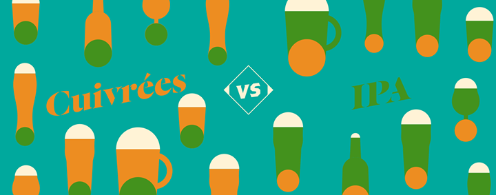 La Boréale : Cuivrées vs IPA