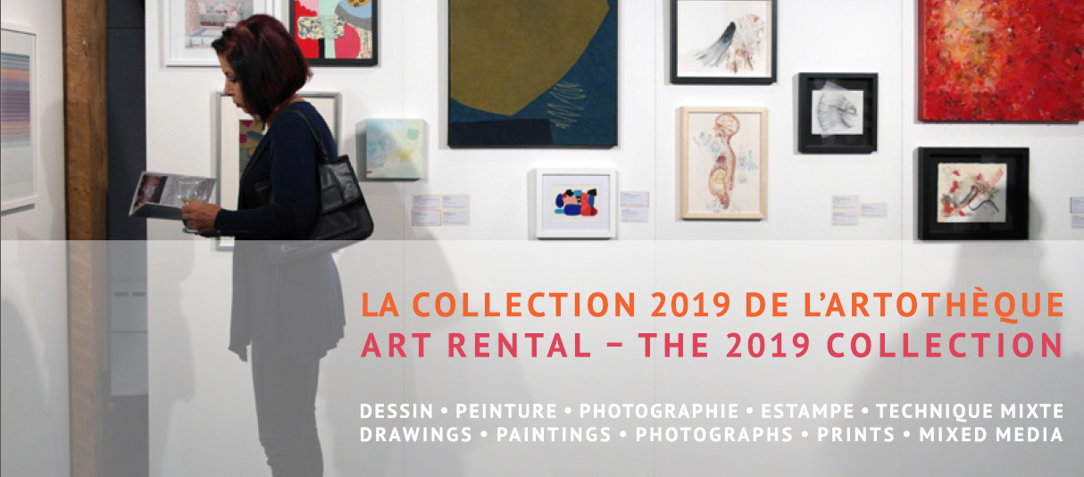 La collection 2019 de l'Artothèque