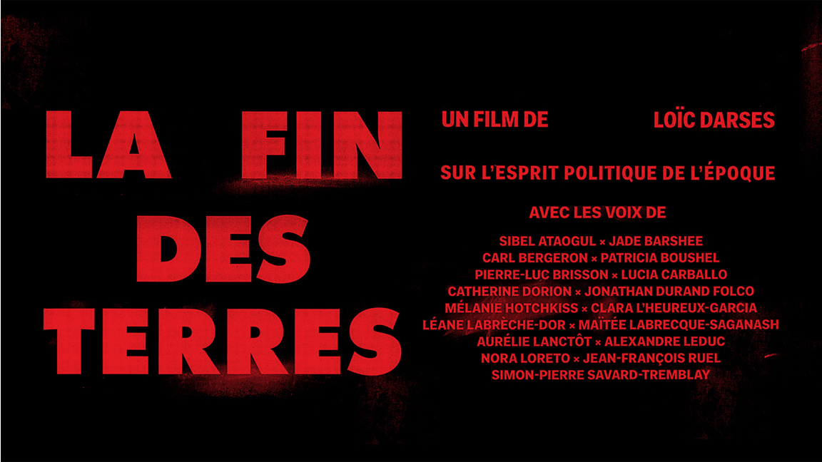 La fin des terres de Loïc Darses