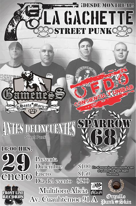 La Gachette en el Alicia ¡Desde Montreal!