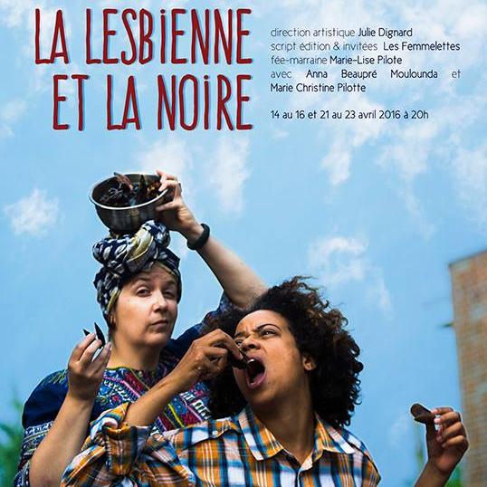 La lesbienne et la noire