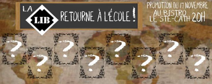 La LIB retourne à l'école !