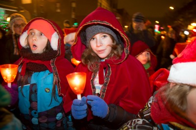 La Marche de Noël aux flambeaux