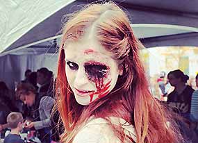 La marche des zombies de Montréal