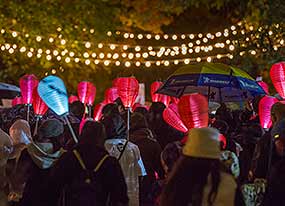 La marche illumine la nuit
