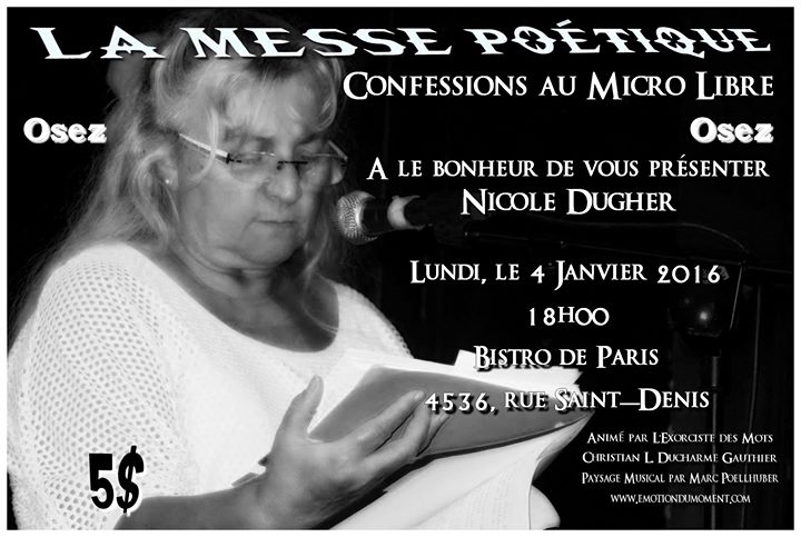 La Messe Poétique de janvier - Nicole Dugher