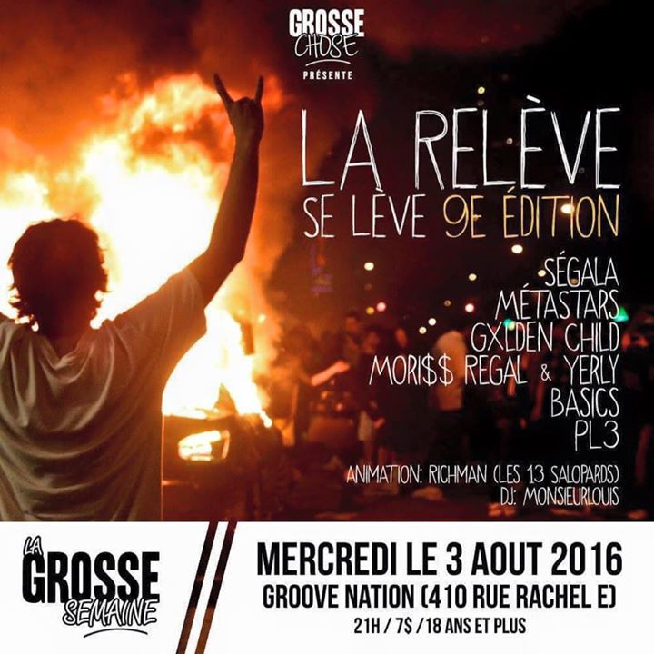 La Relève Se Lève #9 La Grosse Semaine