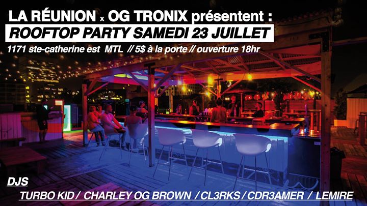 La Réunion & OG Tronix présentent : Rooftop Party