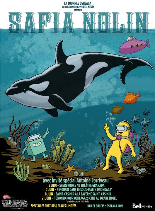 La Tournée Osheaga x Bell Média présente Safia Nolin