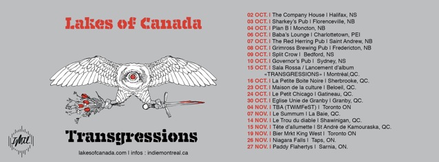 LAKES OF CANADA (Lancement d'album)