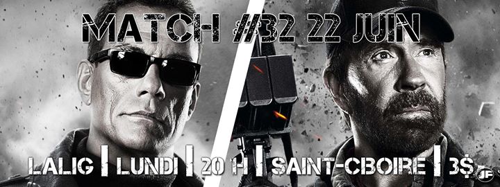 LALIG présente 32e match - Jean-Claude Van Damme vs Chuck Norris - FINALE