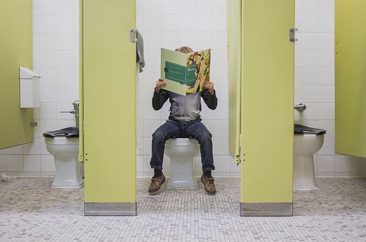 LANCEMENT — « Aux toilettes » d’André Marois et Pierre Pratt.