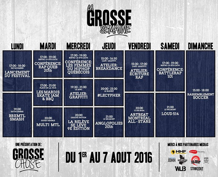 Lancement/BBQ BringYourOwnSteak La Grosse Semaine