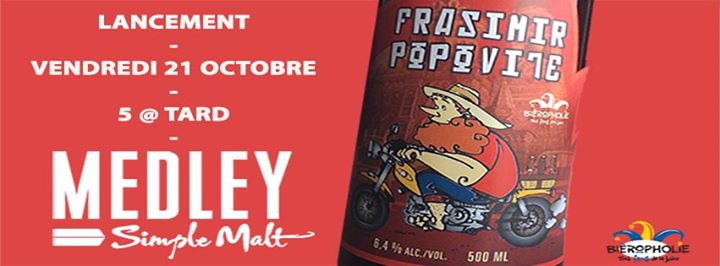 Lancement Bièropholie : Frasimir Popovite