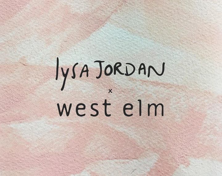 Lancement collection Lysa Jordan chez West Elm